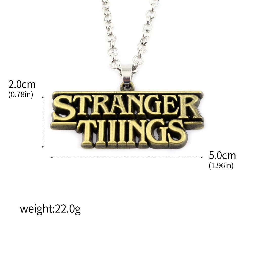 欧米映画・テレビ周辺グッズ「ストレンジャー・シングス」第5シーズン 26文字ワッフルキーホルダー 食人花ペンダント 輸入品