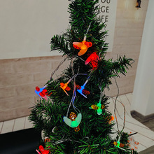 ins风小蜜蜂氛围装饰串灯彩色节日彩灯动物led灯批发100L灯带