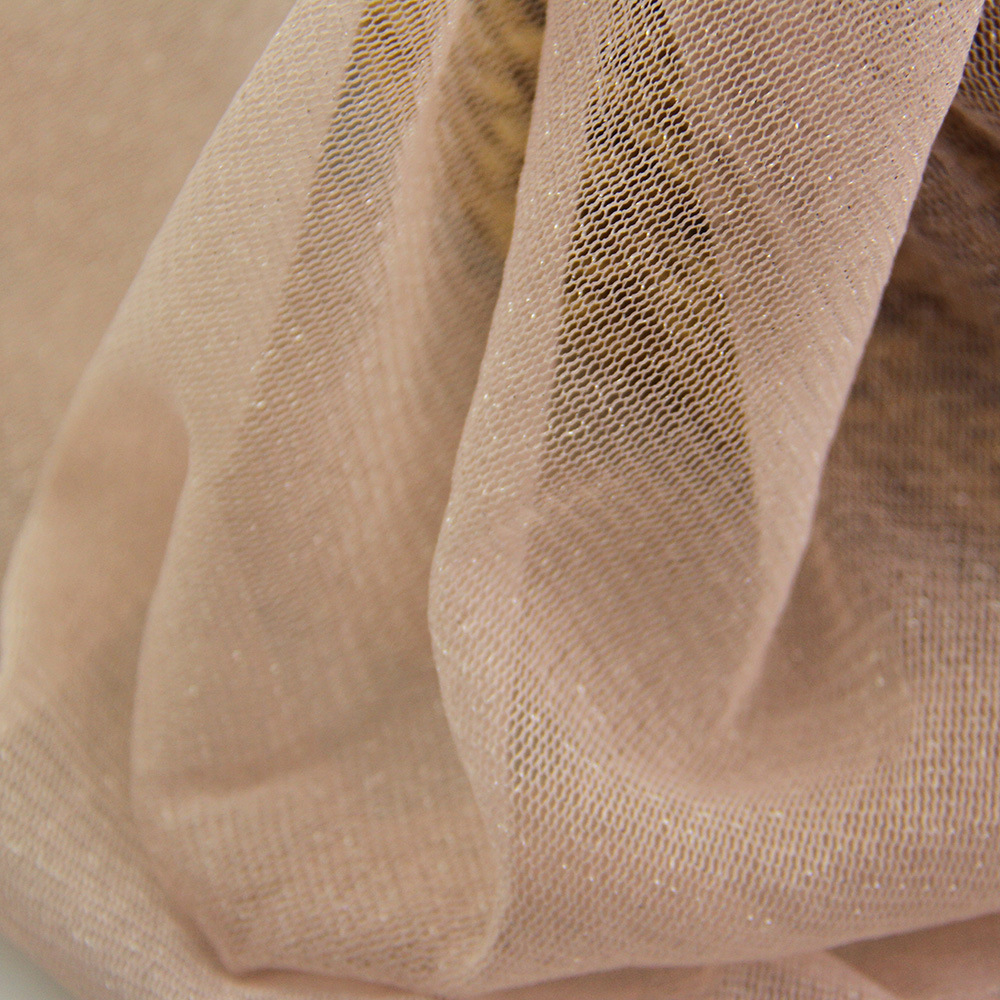 【现货供应批发】锦纶银丝 弹力网眼布 女装紧身衣针织网布用料