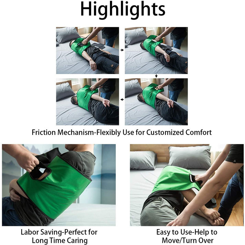 病人起身辅助带转移腰带翻身移位辅助带护理带 病人起床辅助腰带