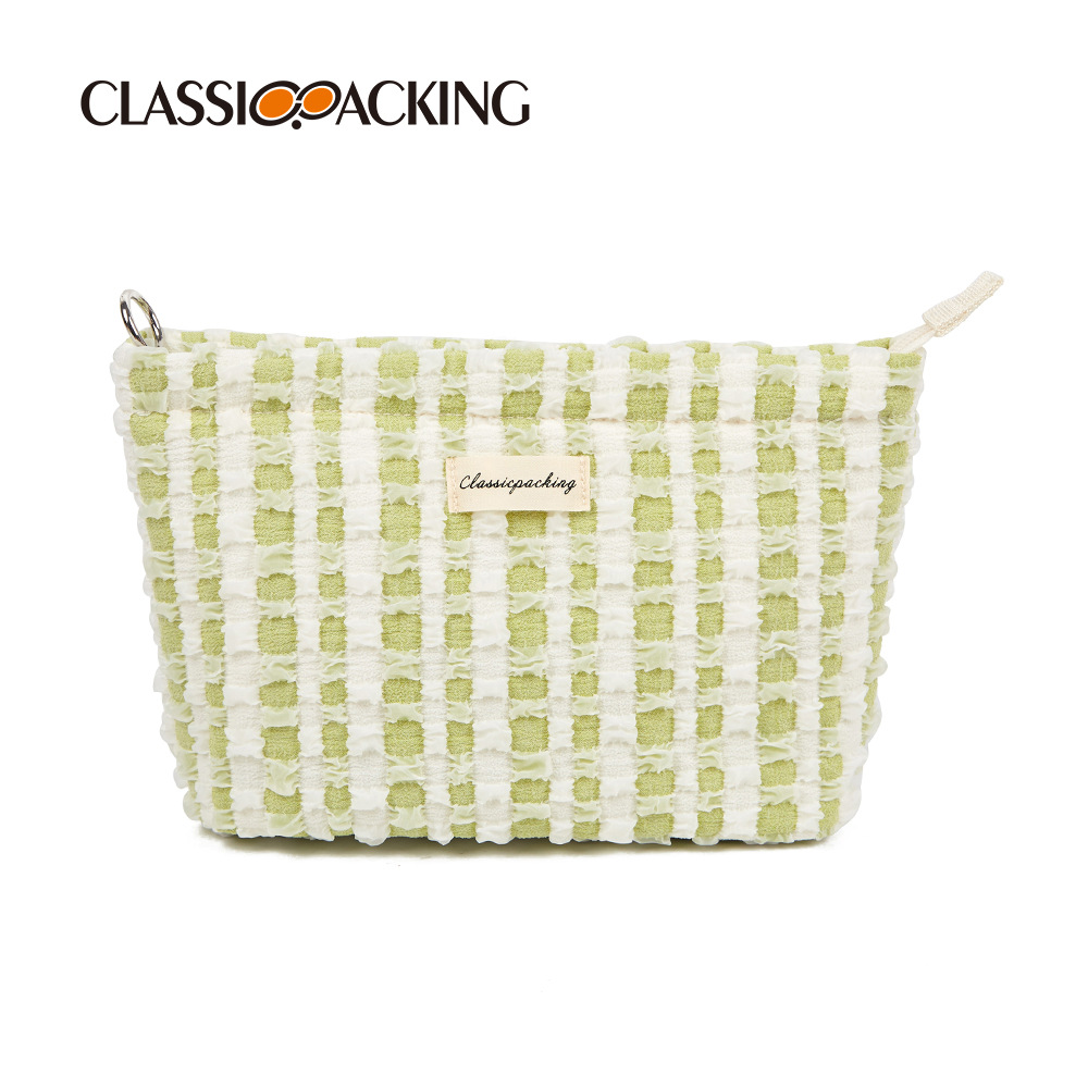 Bolso cosmético al por mayor de la fábrica bolso cosmético de la capacidad grande logotipo del bolso cosmético fresco del estilo japonés