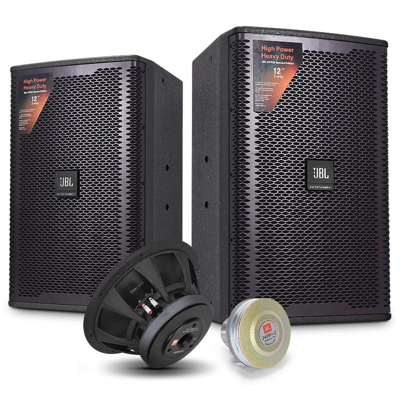 Mayorista personalizado JBL 12 pulgadas altavoces de escenario profesional espectáculo al aire libre KTV casero conjunto de equipos de sonido de bar