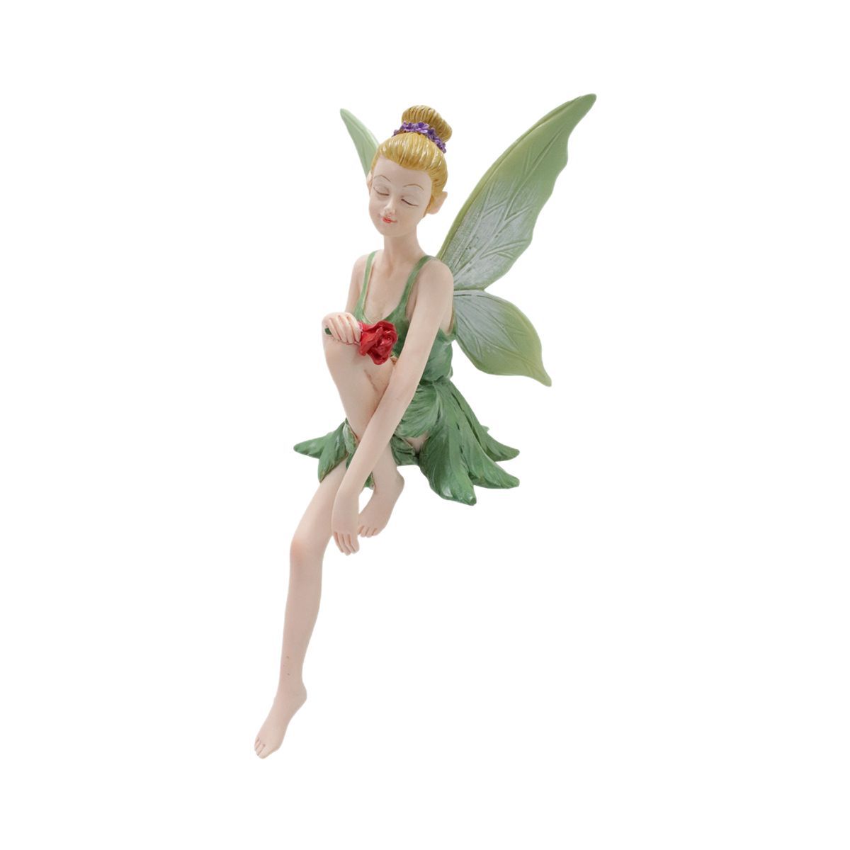  Explosions Garden Color Sitting Fairy Resin Crafts Statue Office Desktop Unique Modeling 