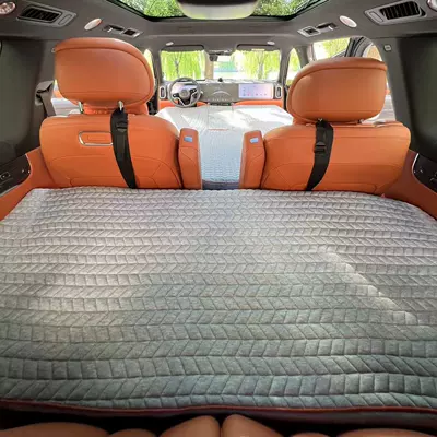 Overnight Travel Bed, Vehicle-mounted inflatable bed - hongmeng-zhixing-wenjie-m8-six-seats-three-row-childrens-bed-with-upper-sponge-cushion