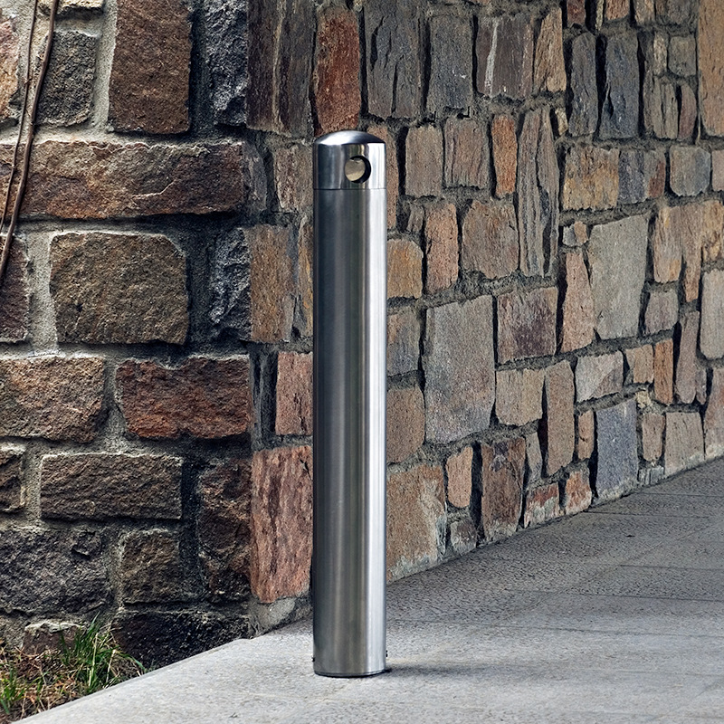不锈钢熄烟柱室内外烟蒂收集器立式烟灰柱广场车站烟蒂灭烟筒