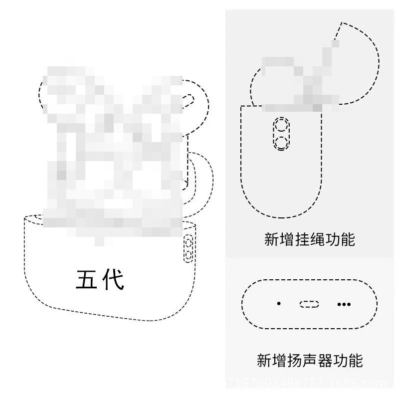 Huaqiangbei pro4 истинная беспроводная 6TWS Bluetooth наушники, второе и третье поколения, спортивные четвёртое, пятое и шестое поколения, подарки кросс-бортная фабрика