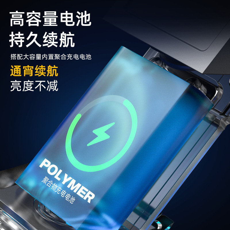 Nueva linterna fluorescente transparente TYPE-C recargable UV lápiz de verificación de billetes lámpara multifuncional mini lámpara de trabajo linterna