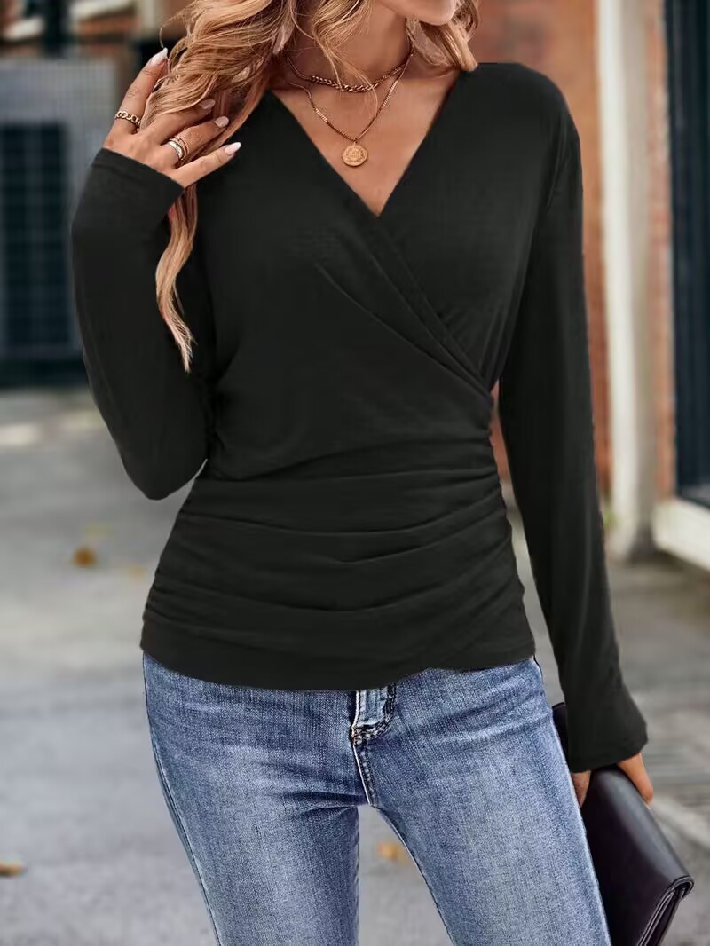 Elegant Long Sleeve Pullover 8