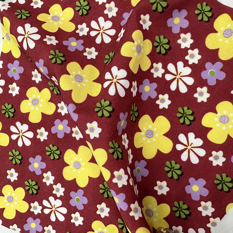 290T * 100D * 100D * 150cm * 110 * 작은 꽃 무늬 인쇄 * 현대 패션 패션 * #3