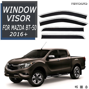�m���MAZDA BT-50���P�����������ü�ȴ�������Window visor