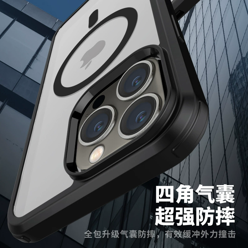 Защитный стеклянный чехол для телефона (Apple iPhone), двухсторонняя защита, ударопрочная рама TPU