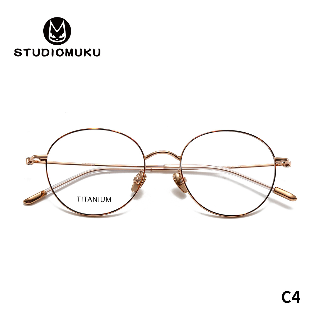 STUDIOMUKU gafas de madera clásica de estilo de escuela de gafas marco para mantener buenos marcos de gafas para hacer una fortuna