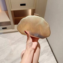 跨境新款贝壳皮革晚宴包女士手拿宴会包百搭手拿包新娘包包链条包