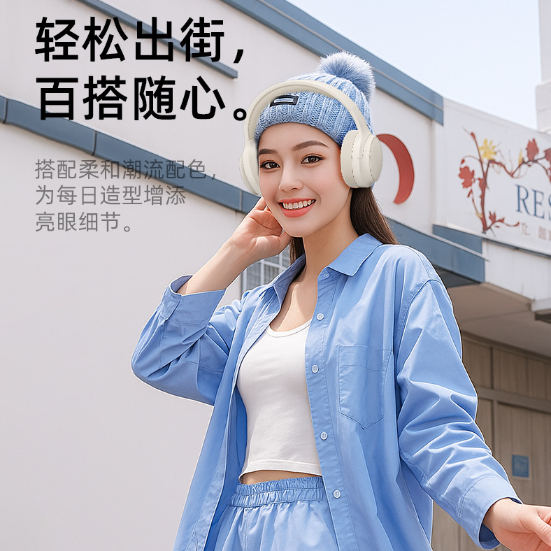 2025 新しいヘッドセット超長バッテリー寿命マカロン通話ノイズリダクションワイヤレス Bluetooth ヘッドセットメーカー在庫|undefined