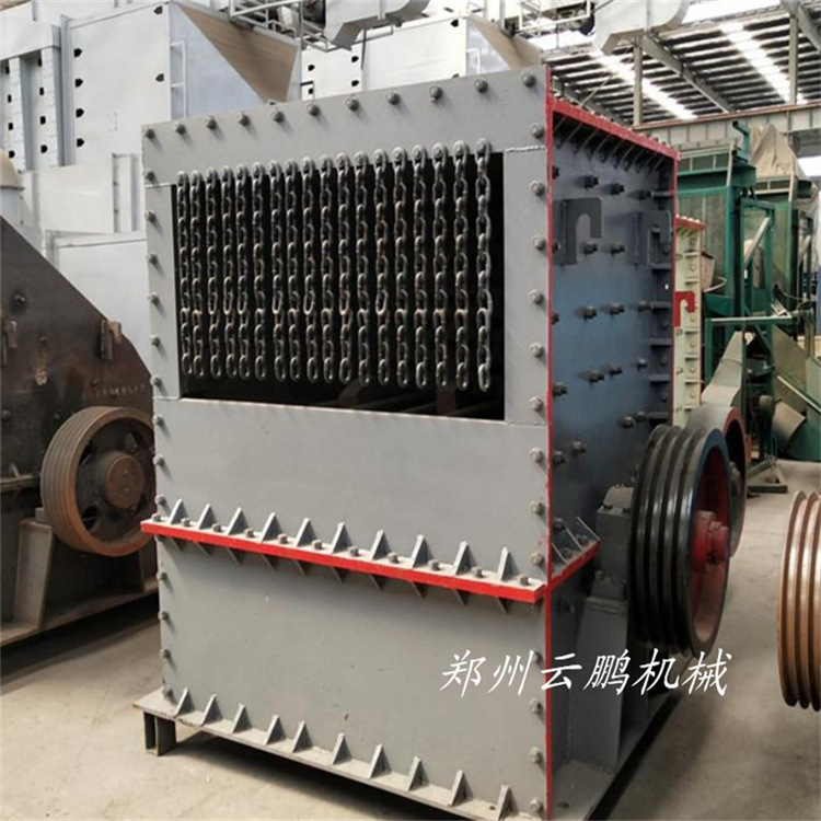 耐磨大型石块方箱式破碎机 方箱式石料破碎机 二合一重锤破碎机