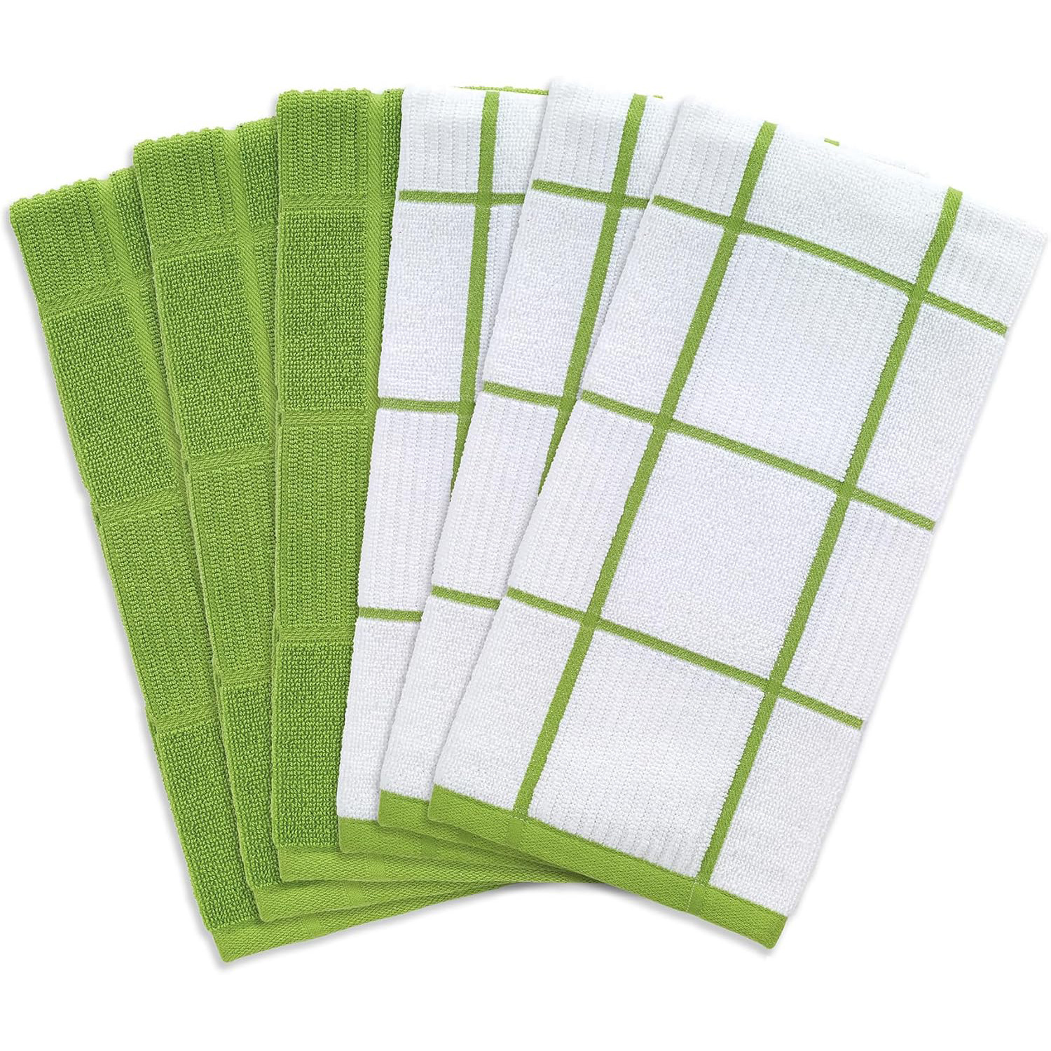 Manufacturer wholesale: pure cotton dishcloths, checkered cleaning cloths, soft and absorbent, colorfast, suitable for cross-border drop shipping