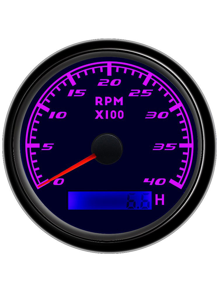 85mm Alternator W-Terminal Engine Tachometer Truck Yacht Car