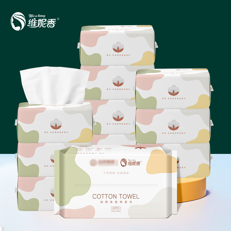 Toallitas de mano bebé 80 cajones con tapa recién nacido niños hogar 80 piezas gran paquete tejido húmedo fábrica al por mayor