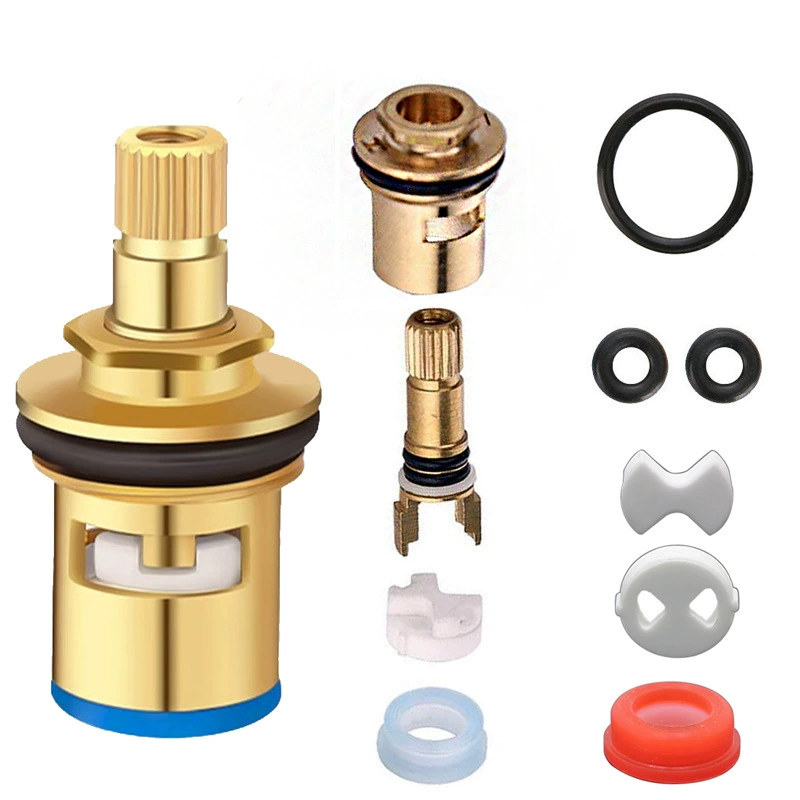 Смеситель, полностью медный сердечник клапана, аксессуары, керамический лист, силиконовая прокладка, уплотнительное кольцо, стиральная машина, быстрооткрывающийся угловой клапан, керамический сердечник