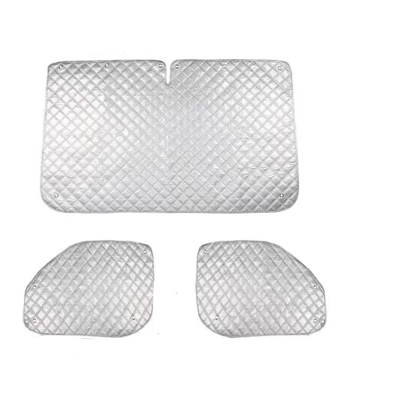 Suitable for European Rvs Transit Mk7, Three-Piece Sunshade Set, Windshield Cover, Detachable and Assembleable Sunshade