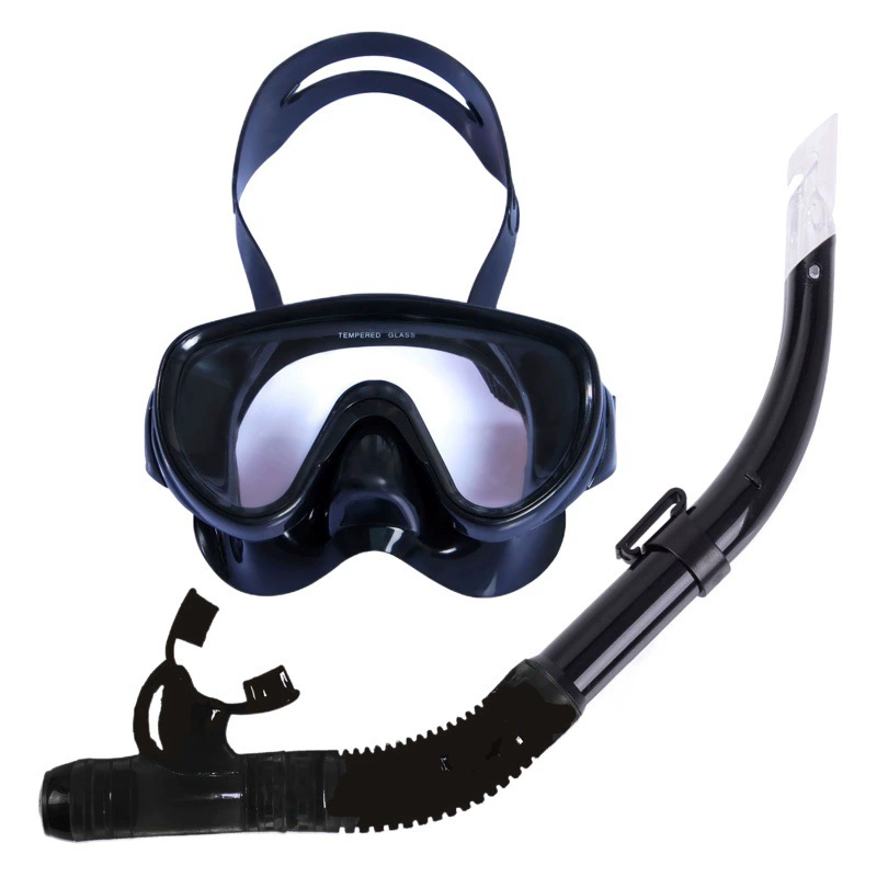 Летние очки для дайвинга + полусухая дыхательная трубка для дайвинга на мелководье костюм по сверхнизкой цене