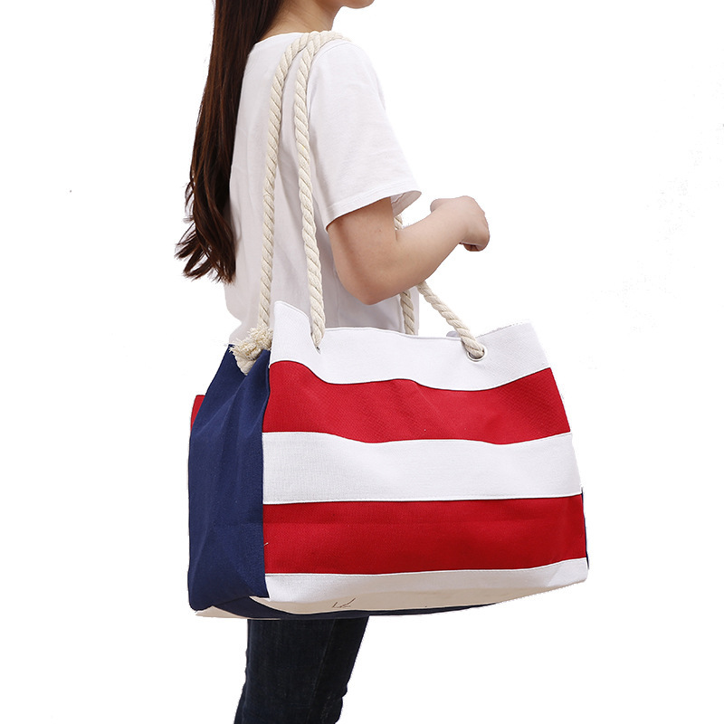 Bolsas de lona de gran capacidad bolsas de mano bolsas de hombro bolsas de brazo bolsas de viaje de alta calidad bolsas de mujer bolsas de lujo ligeras nuevas