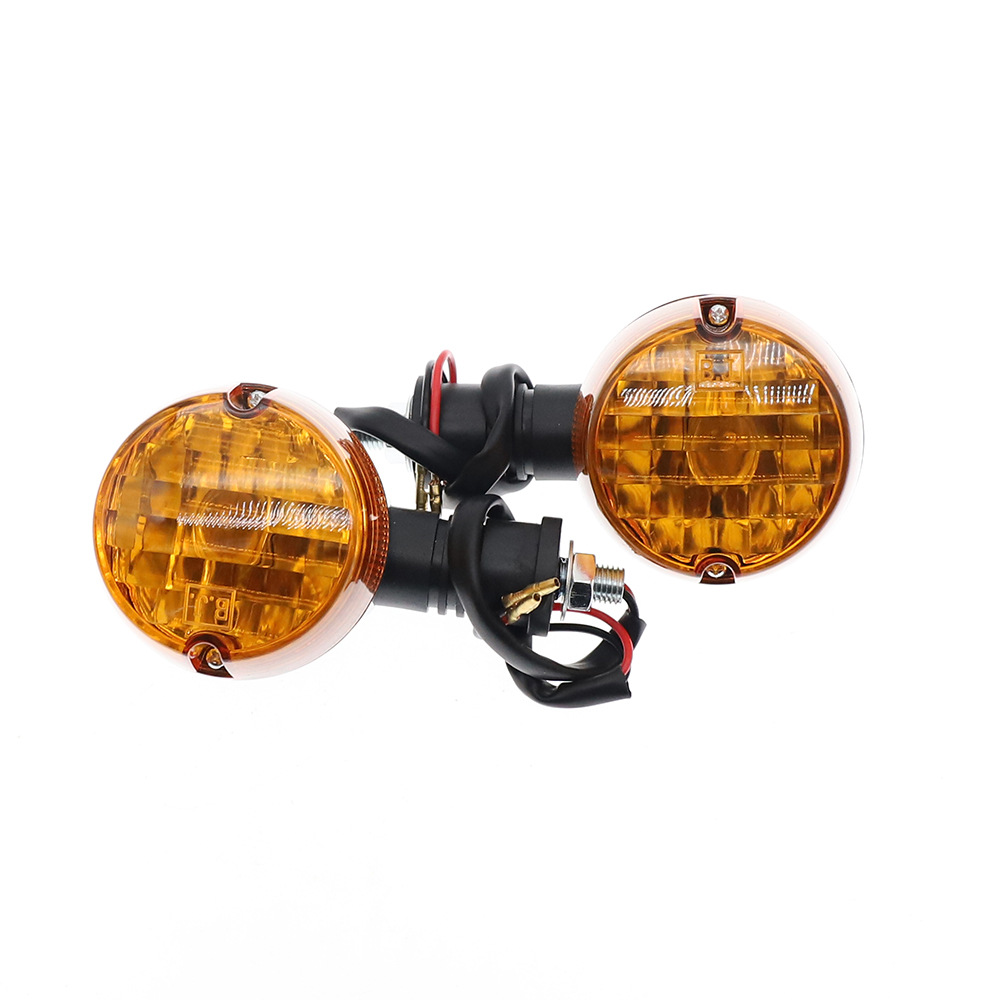 Luz de dirección universal para motocicleta adecuada para BAJAJ BOX BM150 CT100 luz de dirección