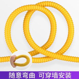 Liquefied gas hose stainless steel corrugated pipe explosion-proof medium pressure thickened armored metal gas hose armored gas pipe