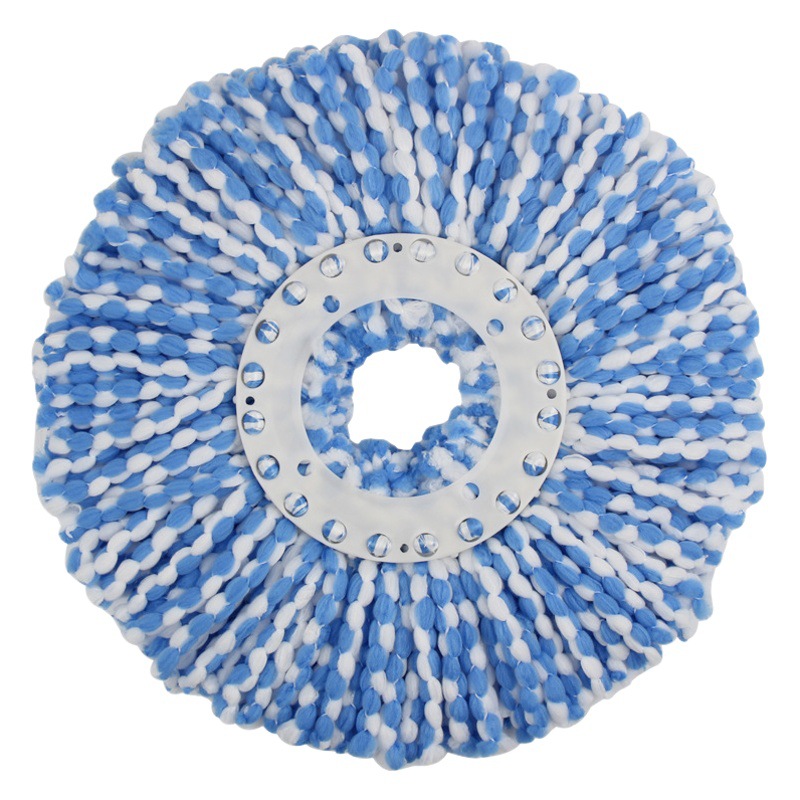 Fábrica al por mayor 16cm universal hogar mano lavado-libre engrosada redonda giratoria cabeza de la fregona accesorios de reemplazo