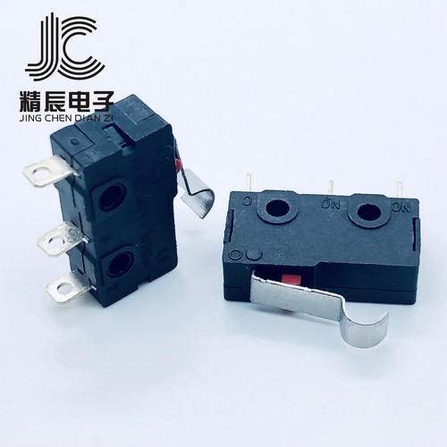 Micro switch KW12-E curved handle three-legged 5A 250VAC travel limit switch 19.8*10.2