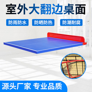 Outdoor Ping Pong Table, Movable, Single-Player, Standard Competition and Training Table Tennis Table, Indoor Home Use