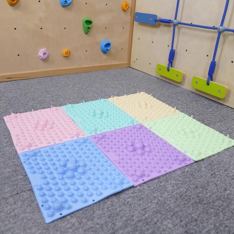 Dedo de silicona ultra suave equipo tactile para niños almohadilla de masaje infantil entrenamiento sensorial tactile juguete de placa de presión suave