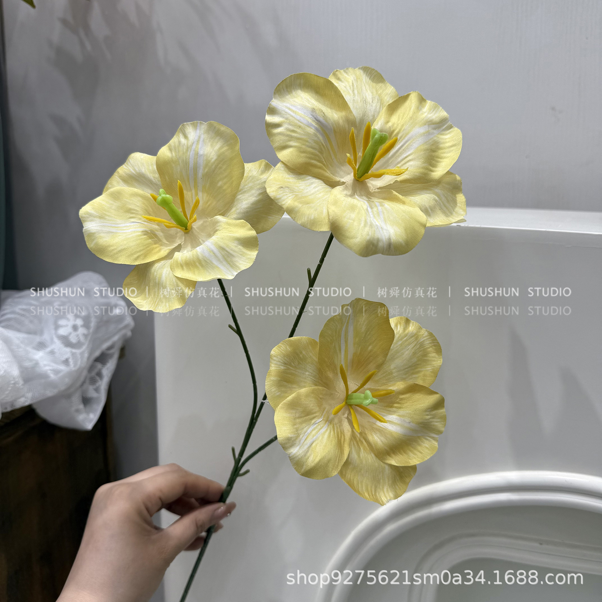 튤립 3개 - 원형