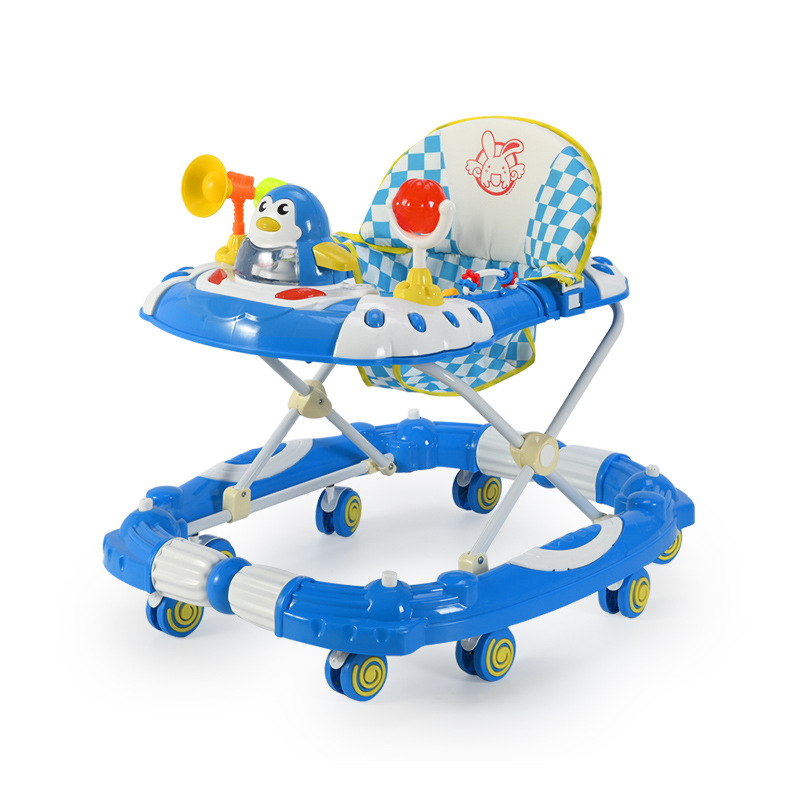 Baby Walker anti-o-pierna multi-funcional anti-caída anti-vuelco ayuda carro variable mecedora caballo al por mayor