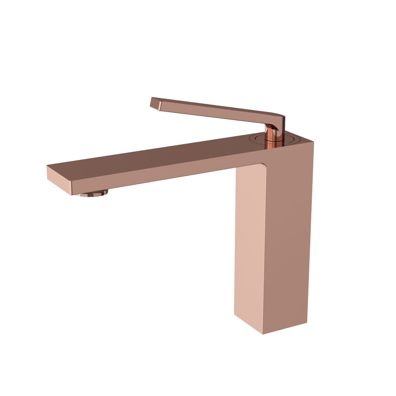 Lavabo de baño de cobre transfronterizo, lavabo, grifo de agua fría y caliente, mueble de baño para el hogar, grifo de oro rosa