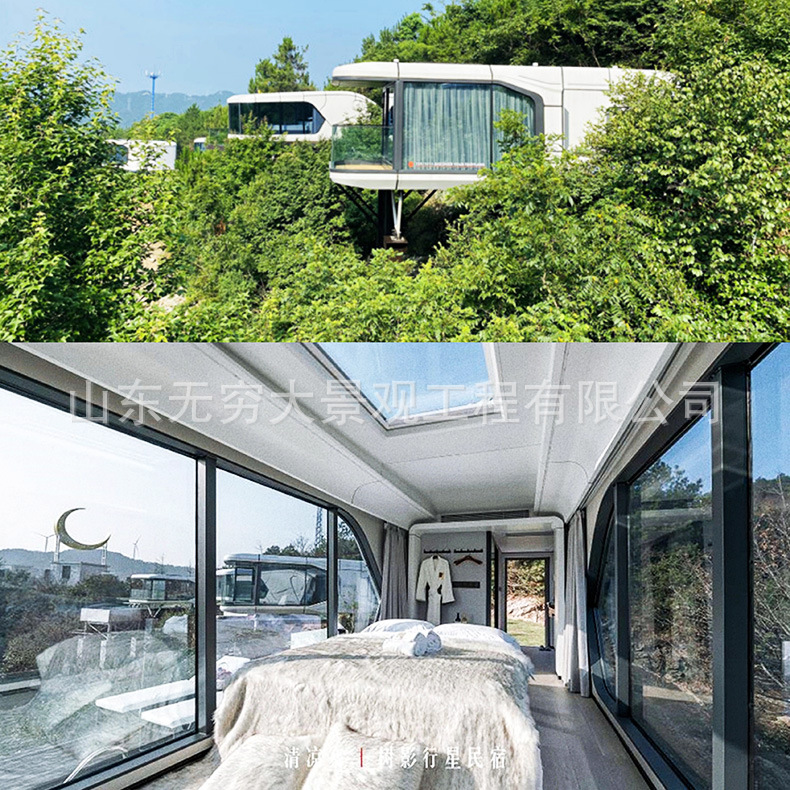 Turismo de ocio Villa Asamblea Waterside pesca paisaje cabaña padre-hijo agua Resort Hotel fabricante