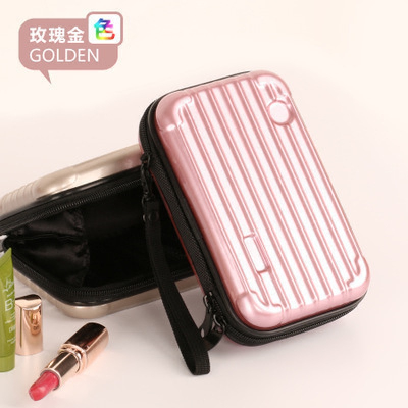 客人logo小型迷你化妆包女士旅行过夜洗漱盒礼品晚宴手包厂pc包