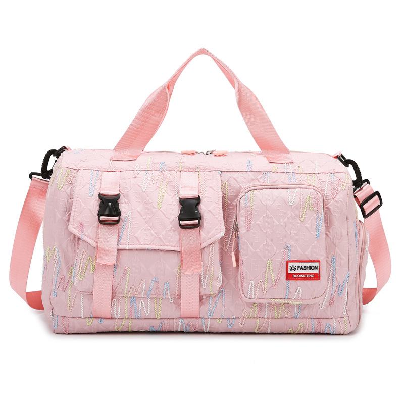 Se puede equipar con maleta trolley nueva bolsa de viaje de corta distancia para mujer bolsa de equipaje portátil de almacenamiento de gran capacidad para la producción