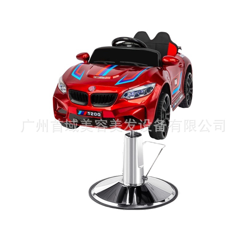 Silla de peluquería transfronteriza para niños silla de cabello giratoria silla de elevación salón de peluquería multifuncional asiento de automóvil de dibujos animados al por mayor image 73