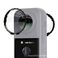 Insta360X5 レンズ保護ミラー、防曇および耐傷性光学ガラスパノラマカメラ保護ミラーに適しています。
