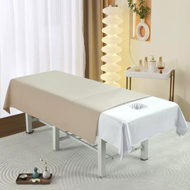 美容院隔脏被套床单按摩推拿床专用隔脏三件套美容床防尘罩套四季