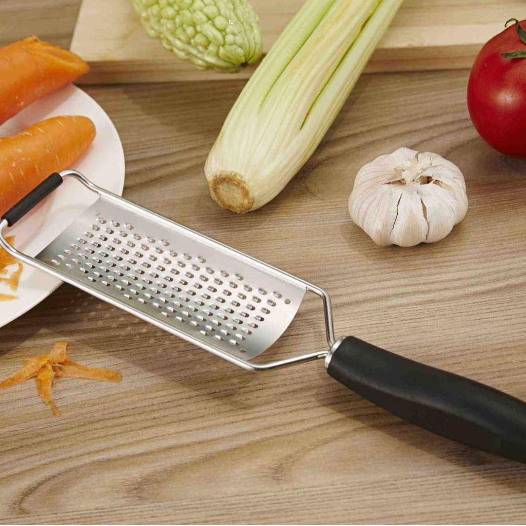 Rallador de queso rallador de queso Acero inoxidable Rallador de chocolate rallador de limón rallador de frutas raspador de chips restaurante suministros de restaurante