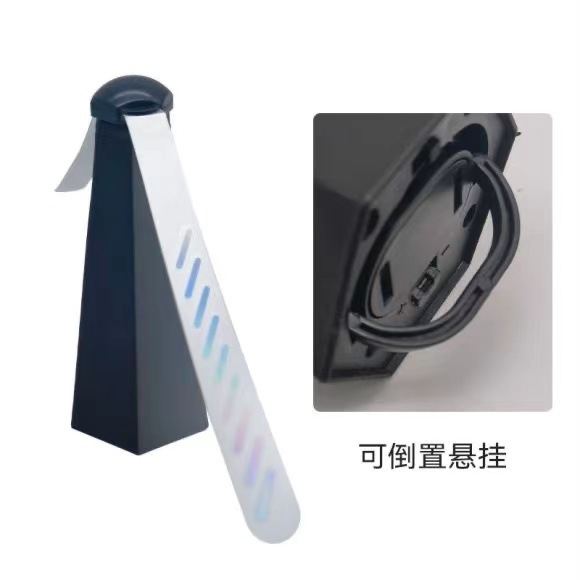 Multifuncional hoja ventilador repelente moscas el hogar trampa automática ultra-silencioso plástico