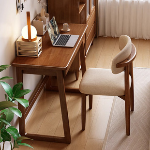 Solid Wood Desk 45cm Wide and Narrow Table Small Apartment Student Home Study Table Bedroom Simple Computer Desk Office Desk