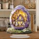 Cross-border Easter Bunny and Egg 2D Acrylic Ornaments Thanksgiving Home Desktop Decoration Ornaments