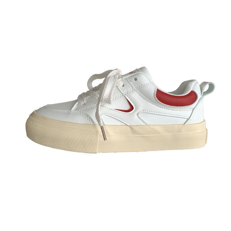 Zapatos de mujer Zapatos blancos para mujer 2023 primavera y verano nuevos deportes casuales todo partido zapatillas de plataforma aumentadas para mujer ins