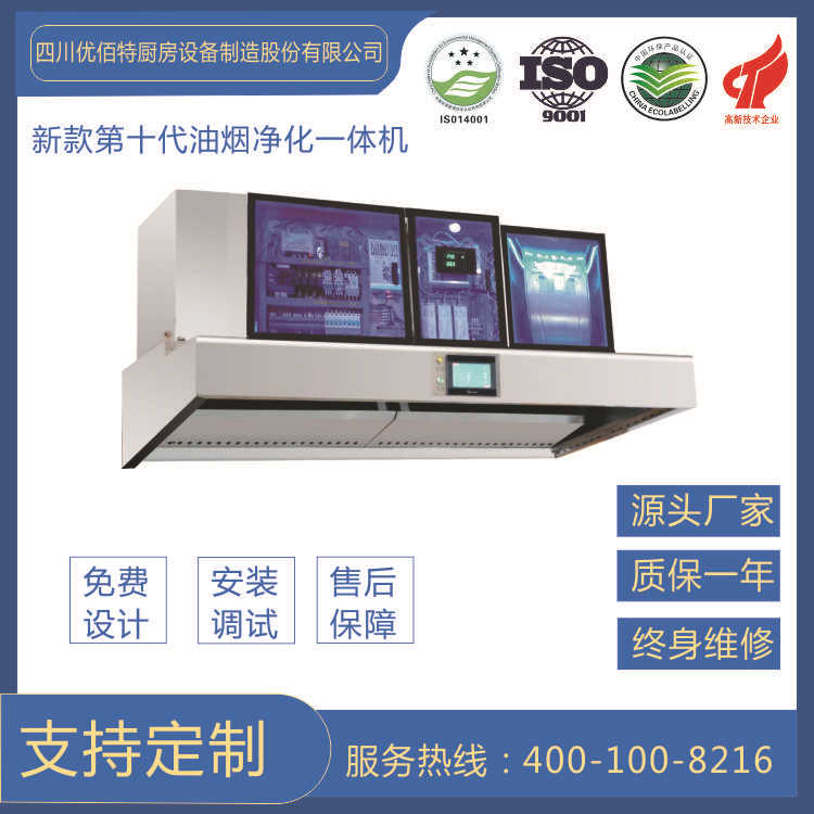 2021年新十代油烟净化一体机 成都油烟净化器 油烟净化设备厂家