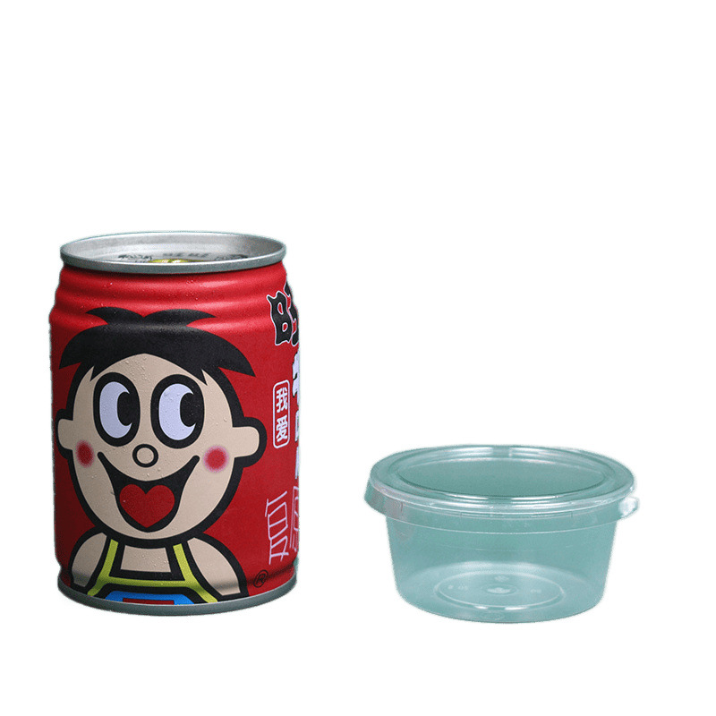 Pudding cup disposable double-skinned milk special bowl with lid…