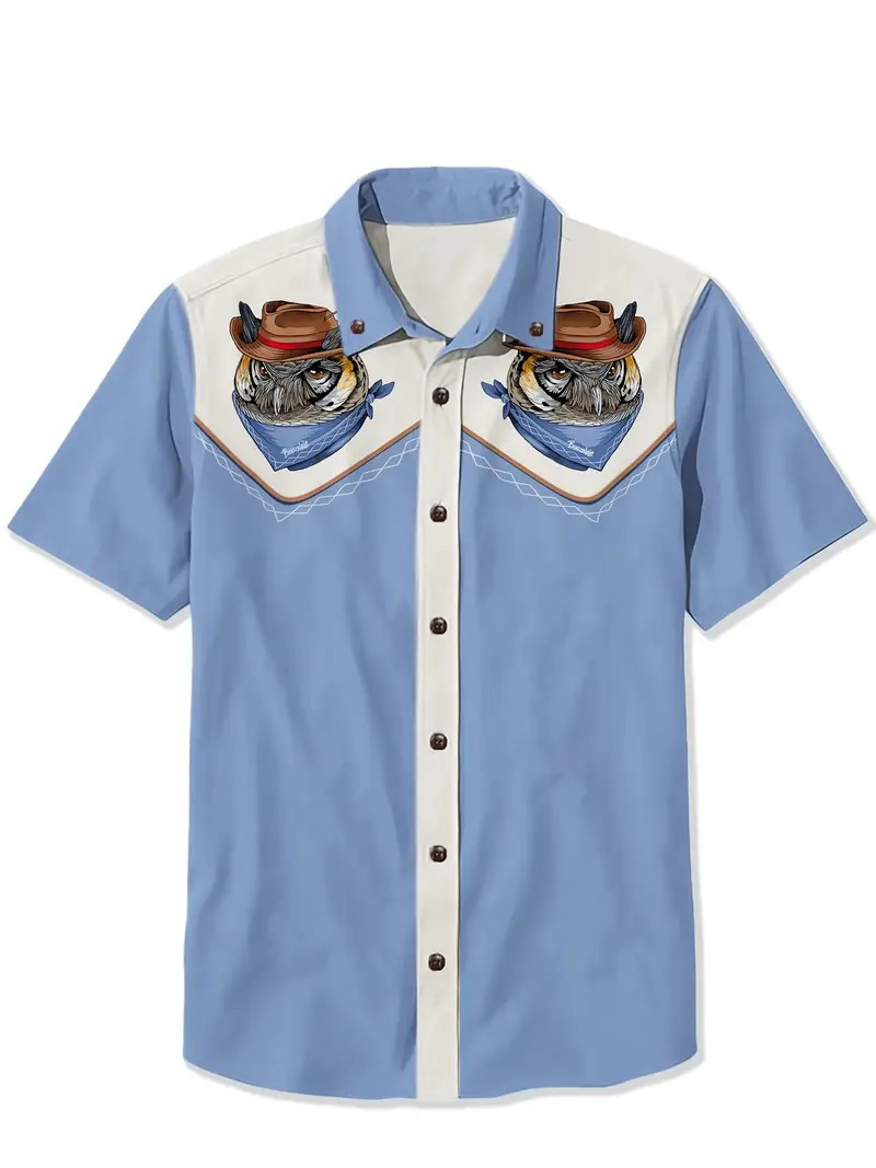 2024 verano nuevo estilo personalidad moda casual todo fósforo fresco y guapo letras camisa de manga corta a rayas MB1