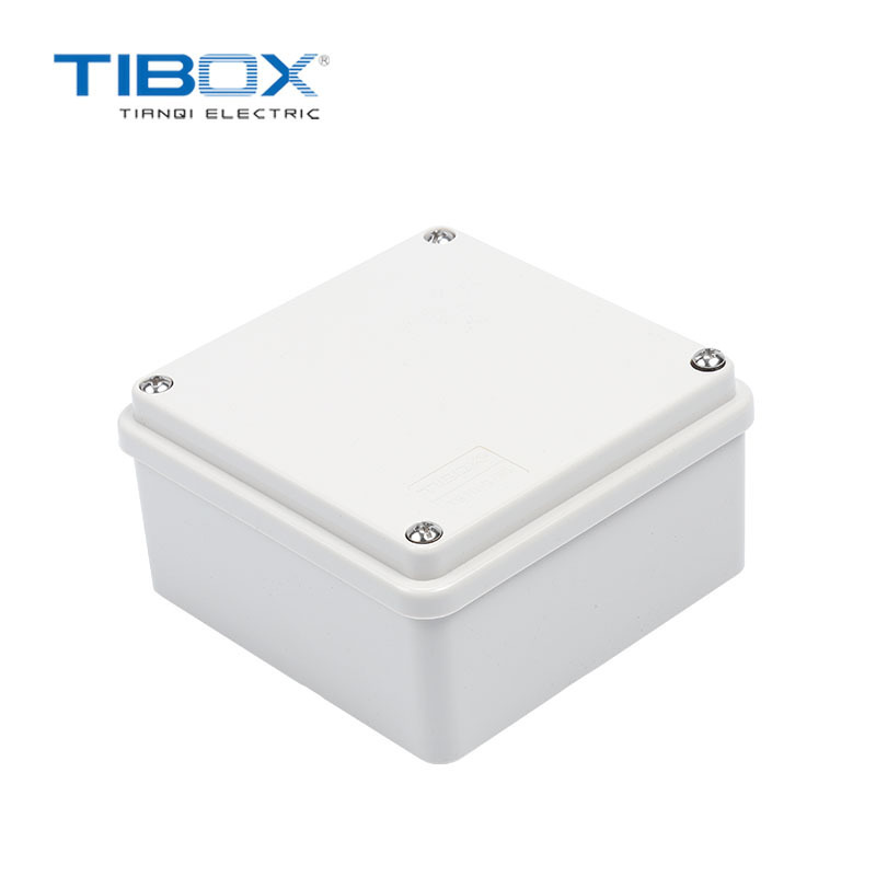 TIBOX塑料盒 天齐IP66户外防水分线接线盒配电电气电路板壳体工厂